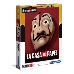 لعبة الأحجية بتصميم سلسلة لا كاسا دي بابيل, 1000 قطعة من كليمنتوني