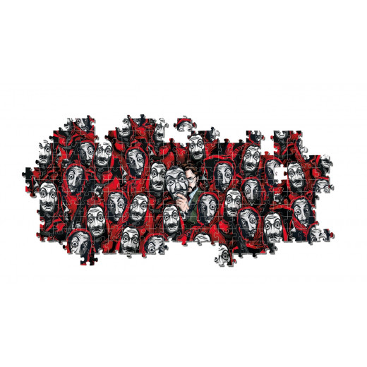 لعبة الأحجية بتصميم سلسلة لا كاسا دي بابيل, 1000 قطعة من كليمنتوني