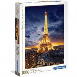 Clementoni Puzzle, Tour Eiffel Design, 1000 pieces