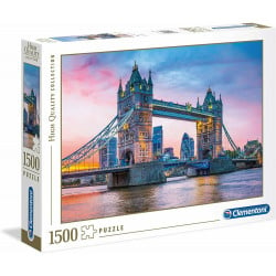 لعبة الأحجية مجموعة عالية الجودة , برج جسر الغروب 1500 قطعة من كليمنتوني