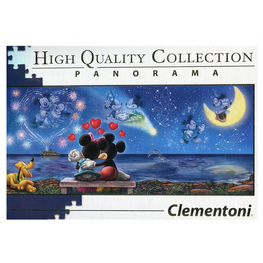 Clementoni Puzzle, Disney Classic Mickey and Minnie Design, 1000 Pieces