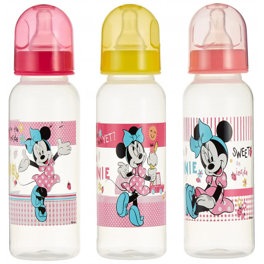 Disney Baby Feeding Bottle, 3 Pieces, 325 ML