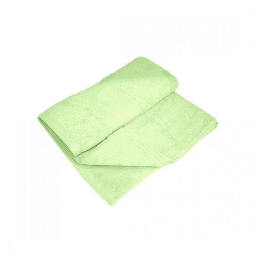 منشفة حمام قطنية, باللون الأخضرالفاتح, 70*140 سم