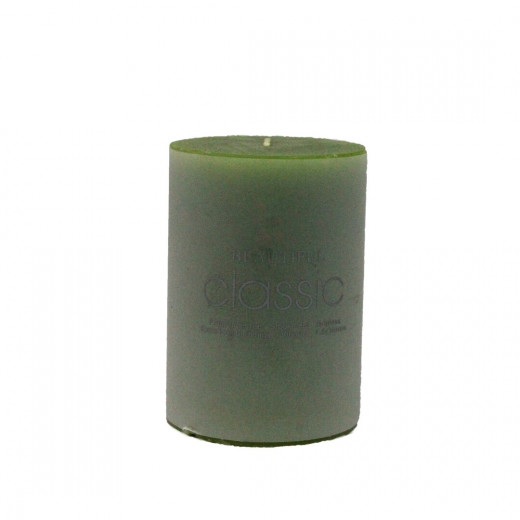 شمعة منزلية, باللون الأخضر الغامق, 7*10 سم
