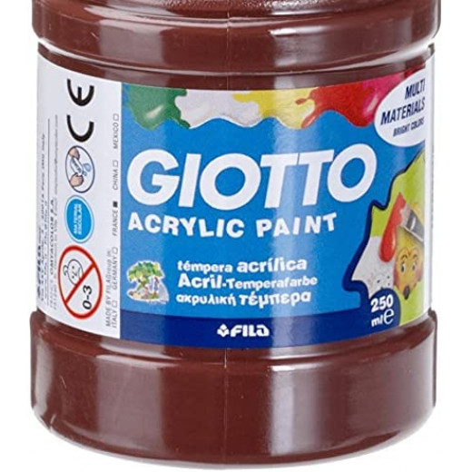 Giotto  Acrilic Brown, 250 ml