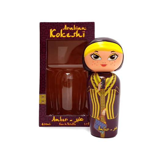 Arabian Kokeshi Amber Perfume Edt, 50 Ml
