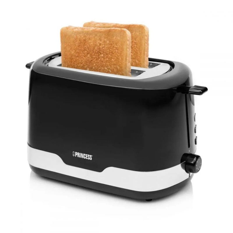 Princess Toaster Stainless Steel, Black Color, 2 Slice, 850 Watt | Kitchen | Kitchen Appliances | Bread Makers & Toasters