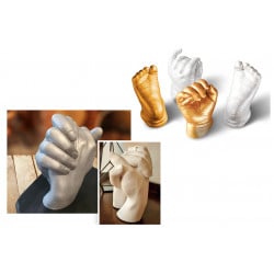 Baby Casting Family Hand And Foot Print Deluxe Casting Kit