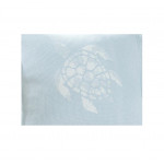 Madame Coco Coralie Throw Pillow Cover, Blue Color, 43x43 Cm