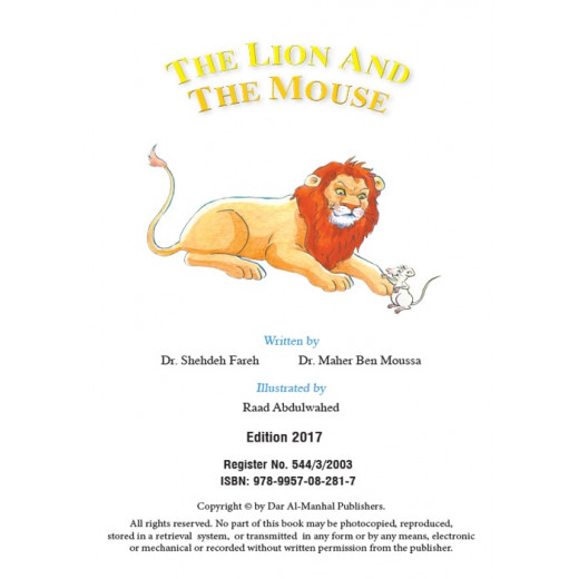 Dar Al Manhal Better Reader 3B: The Lion & The Mouse, 16 Pages