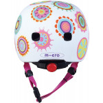 Micro Children's Helmet Doodle Dot, Multicolored, Size Xsmall