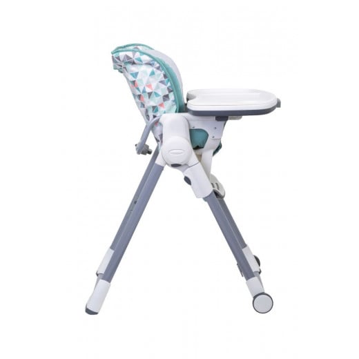 Graco swift fold high chair with table, rubix