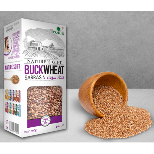 eQuia Buckwheat Seeds, 500 Gram