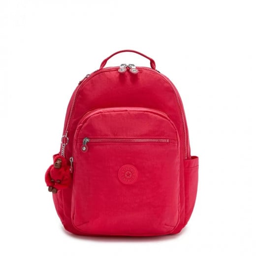 Kipling Seoul Backpack, True Pink Color