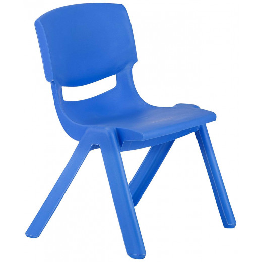 كرسي اطفال، باللون الازرق من يببي