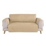 Nova Home Sure Fit Sofa Protector, Taupe Color, 7 Seats