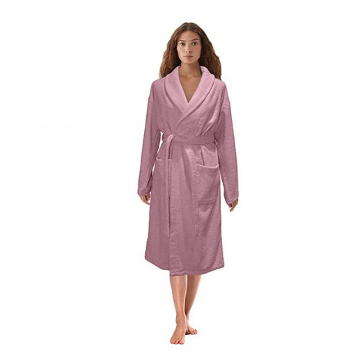 Nova home luna bathrobe, rose color