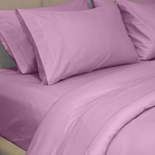 Fieldcrest plain duvet cover, cotton, lilac color, twin size