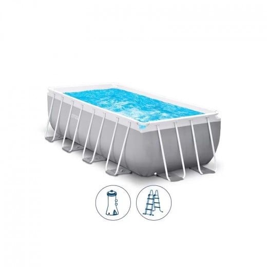 Intex Prism  Frame Pool With Filter, 4 X 2 X 1.22