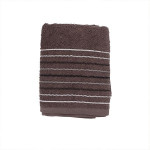 Nova home nestwell jacquard towel, dark grey color, 50x90 size