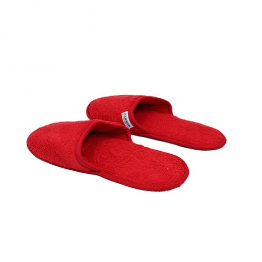 Cannon bath slippers, red color