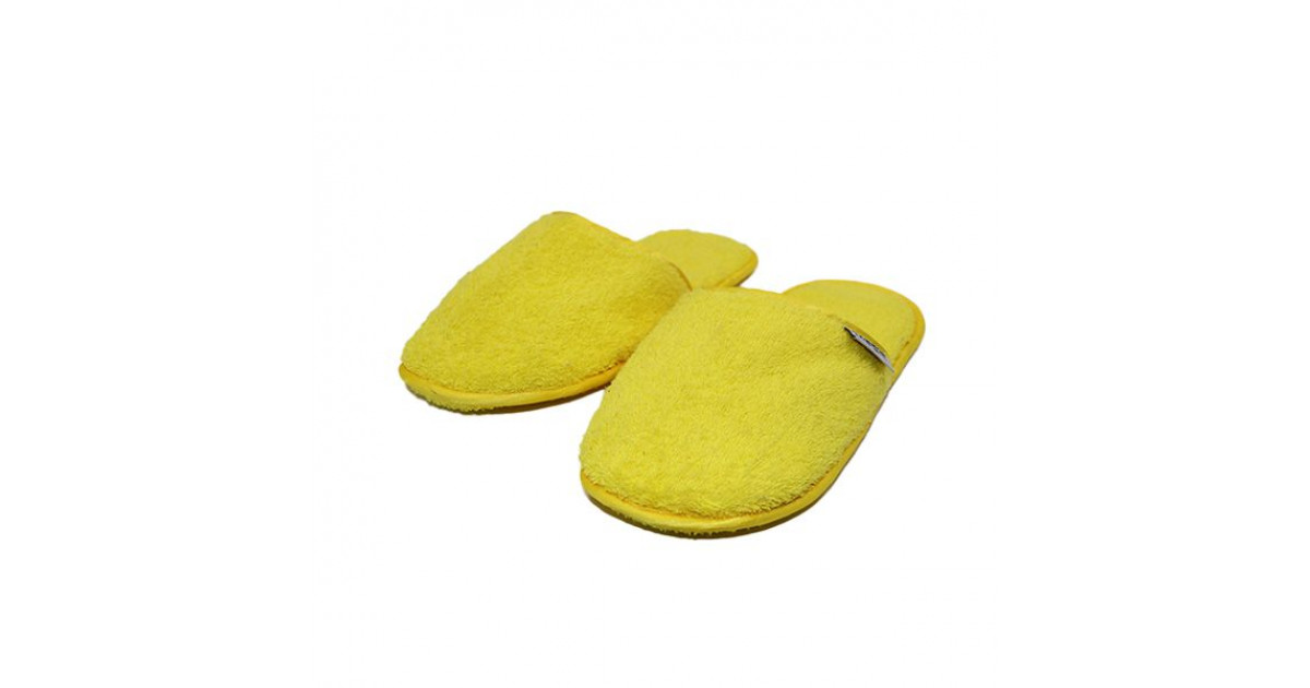 Yellow sales house slippers