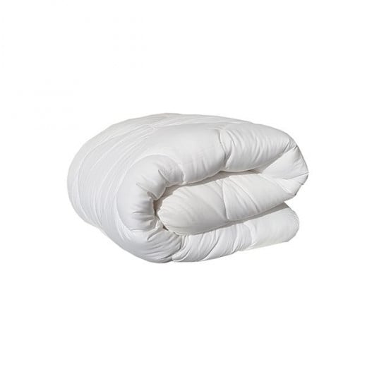 Nova home microfiber comforter, white color, queen size
