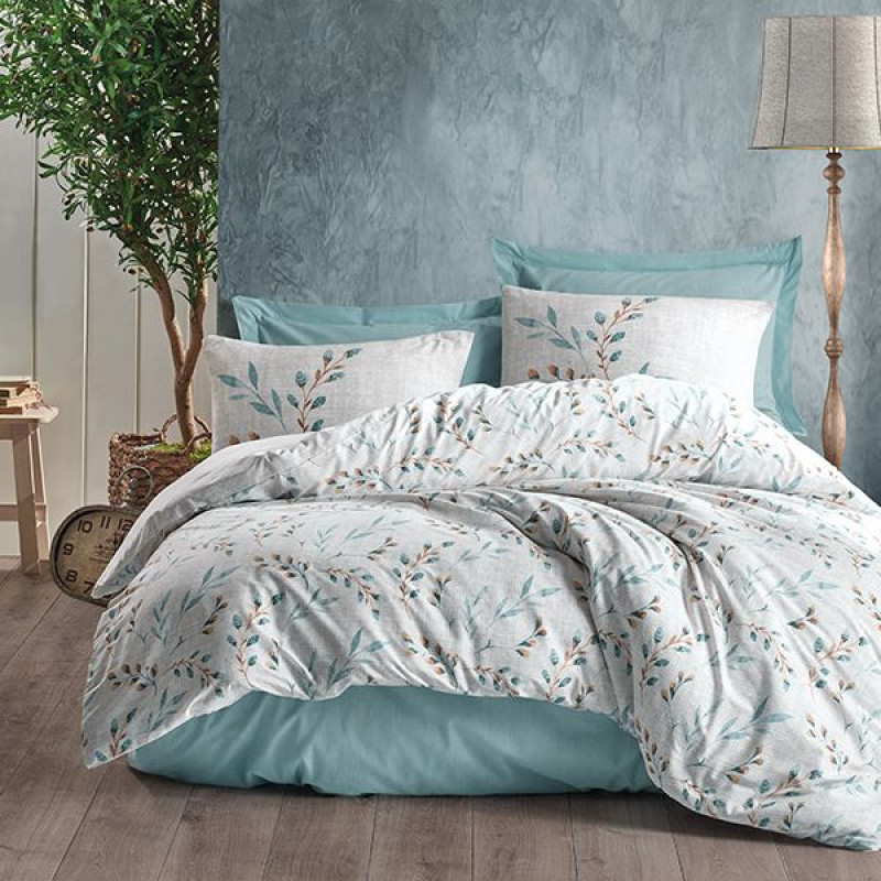 Nova Home Lendell Printed Comforter Set, Light Blue Comforter Set Twin Xl Sizes