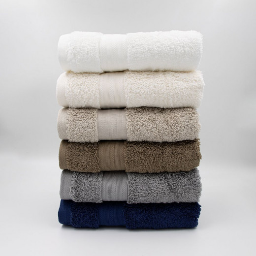 Nova Home Premium Collection Towel, White Color, 40 x 60 Cm