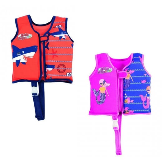 Bestway Swim Jacket, Assortment Color, Small And Meduim Color