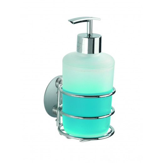 Wenko chrome turbo-loc liquid soap dispenser