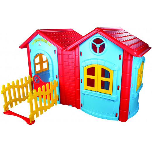 بيت اللعب للأطفال, باللون الأزرق, 168 × 220 × 131 سم من بيلسان