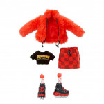 دمية أزياء من سلسلة عطلة الشتاء روبي أندرسون, باللون الأحمر من رينبو هاي