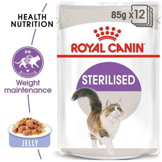 Royal Canin Sterilized In Jelly, Cat Food, 85 Gram