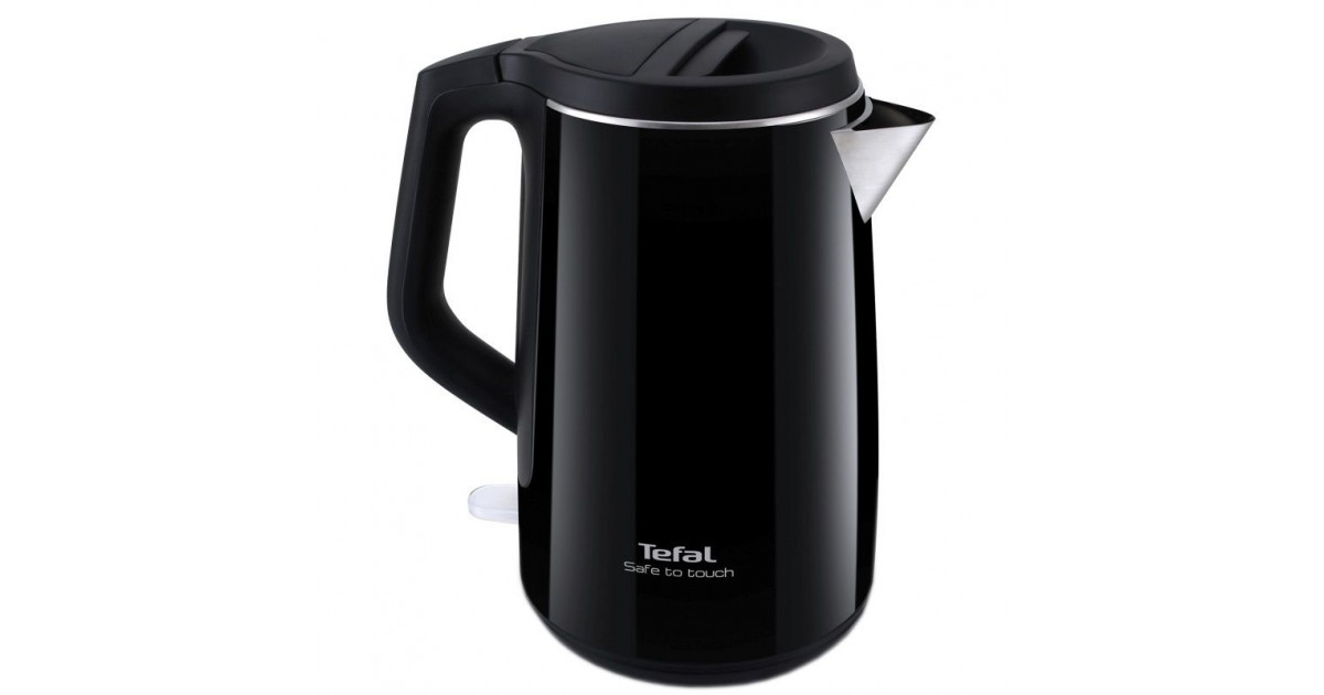 1L Electric Kettle Cordless Black 2150W Boil Dry Protection Auto Switch Off