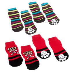 FerPlast Pet Socks, Colorful, Large