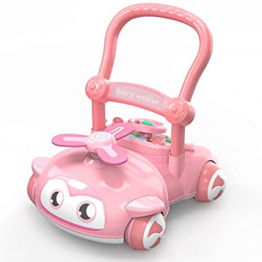 Baby Walker Toy, 2 In 1, Pink Color