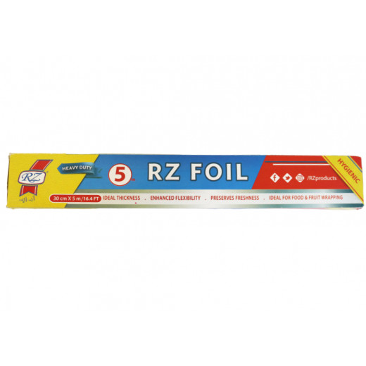 RZ Aluminum Foil, 30 Cm, 5 Meter, 3 Pieces