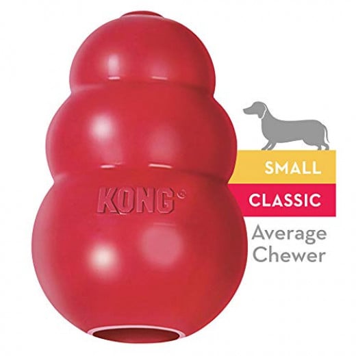 Kong Classic Dog Toy, Red Color, Small