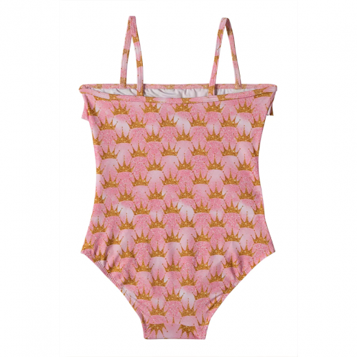 Slipstop Girls Swimsuit, Pink Color, Diana Design