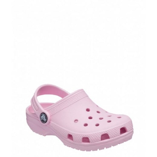 Crocs Classic Kids Clog, Pink, Size 28-29