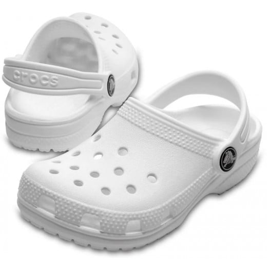 حذاء  كلاسيك للأطفال، باللون الأبيض، مقاس36-37  من كروكس