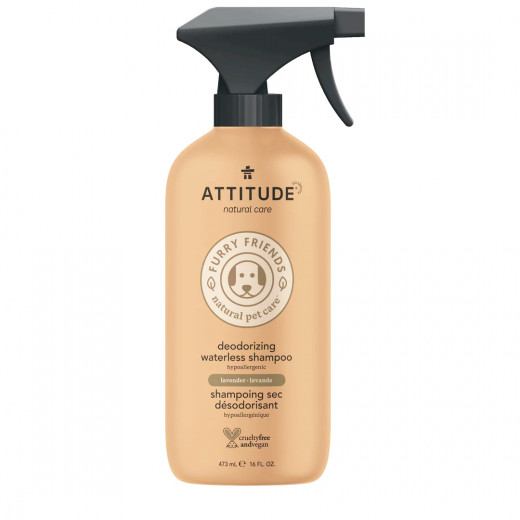 Attitude Deodorizing Waterless Shampoo, Lavender Scent, 473 Ml