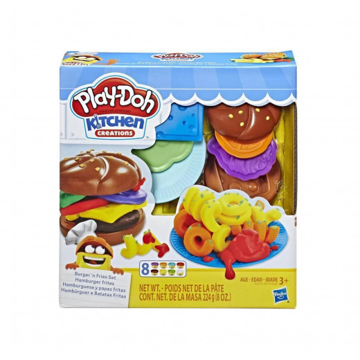 Play-doh Kitchen Creations Burgers and Fries Set