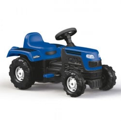 Dolu Ranchero Tractor, Pedal Operated And Excavator, Blue Color