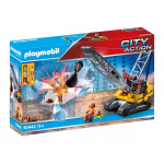 Playmobil  City Action Excavator with Building Section