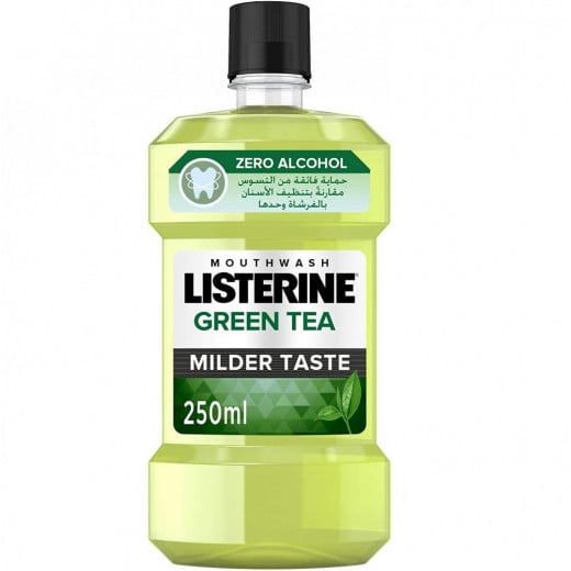 Listerine Mouth Wash, Green Tea, 250 Ml