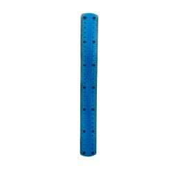 Bazic Stainless Steel Ruler with Non Skid Back