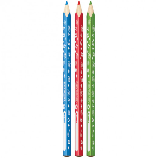 Keyroad Wooden Color Pencils In Metal Box, 12 Colors, 3 Mm