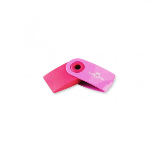 Faber Castell FC Erasers PVC Free Sleeve Mini, Pink Color